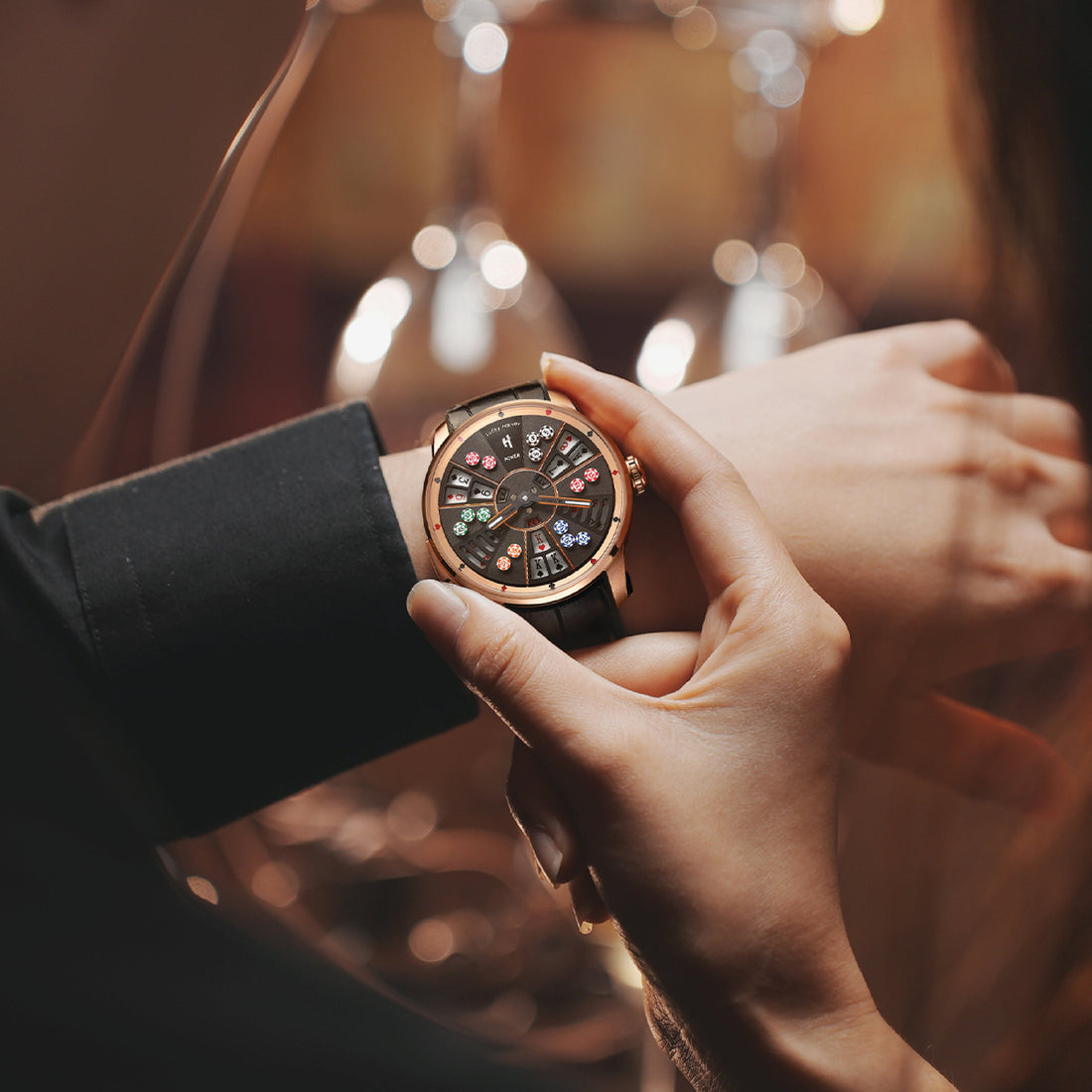 Three Card Poker Rose Gold