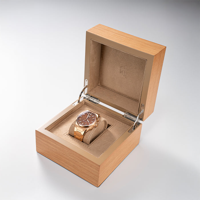 Sound Of Nature Big Date Rose Gold Hammer Chiming Limited Edition Automatic Watch