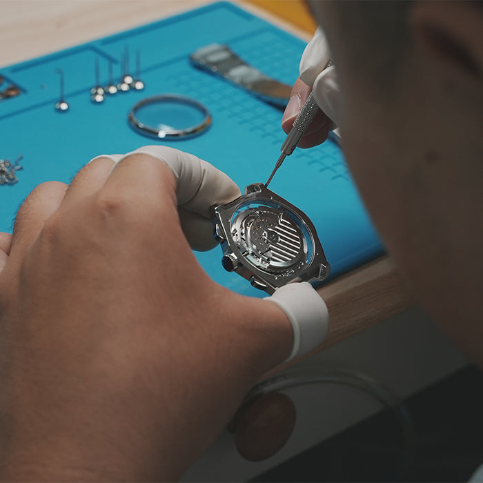 Sound Of Nature Big Date Ocean Blue Hammer Chiming Limited Edition Automatic Watch