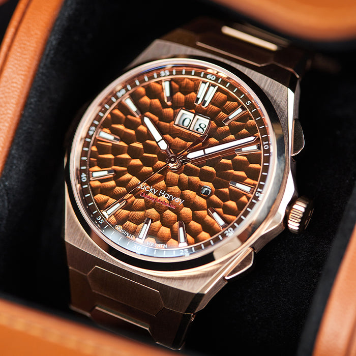 Sound Of Nature Big Date Rose Gold Hammer Chiming Limited Edition Automatic Watch