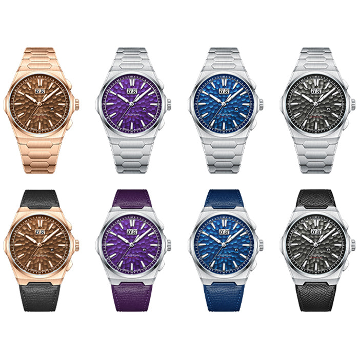 Sound Of Nature Big Date Purple Hammer Chiming Limited Edition Automatic Watch