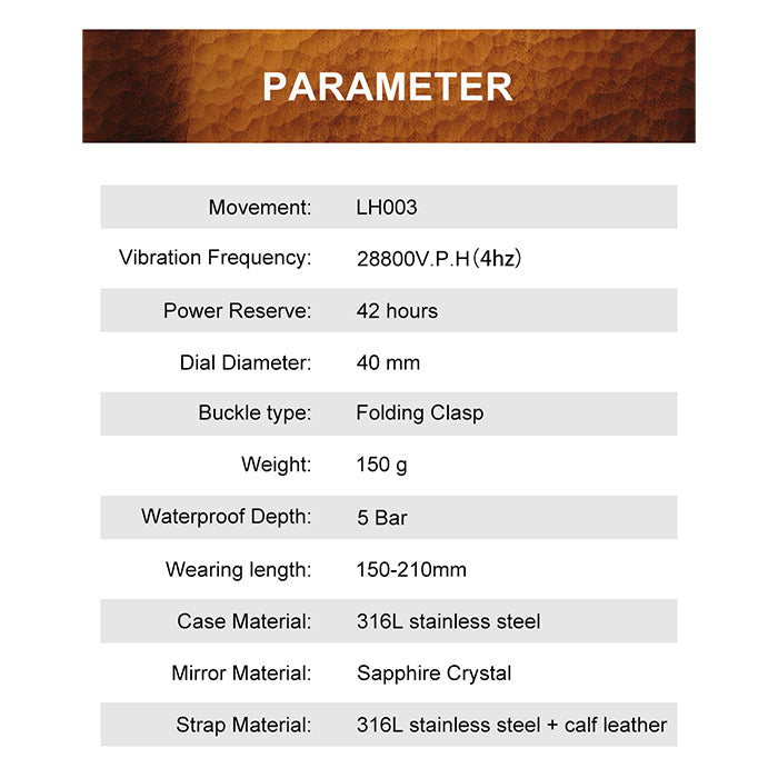 Sound Of Nature Big Date Rose Gold Hammer Chiming Limited Edition Automatic Watch