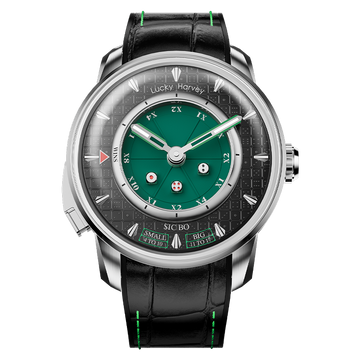 Casino Series Green Sic Bo Automatic Watch