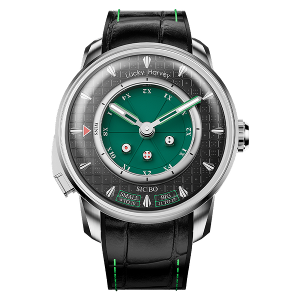 Casino Series Green Sic Bo Automatic Watch
