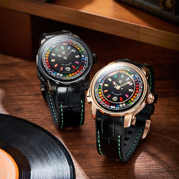 Casino Series Silver Slots Machine Limited Edition Automatic Watch