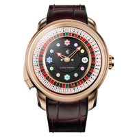 Casino Series Rose Gold Poker Roulette Automatic Watch