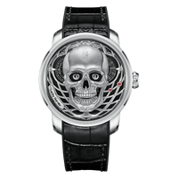 Craftmanship Series Silver Skull Limited edition Automatic Watch
