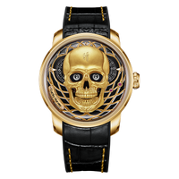Craftmanship Series Gold Skull Limited edition Automatic Watch