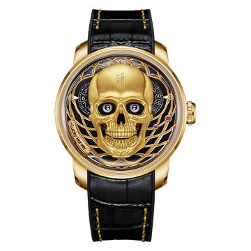 Craftmanship Series Gold Skull Limited edition Automatic Watch