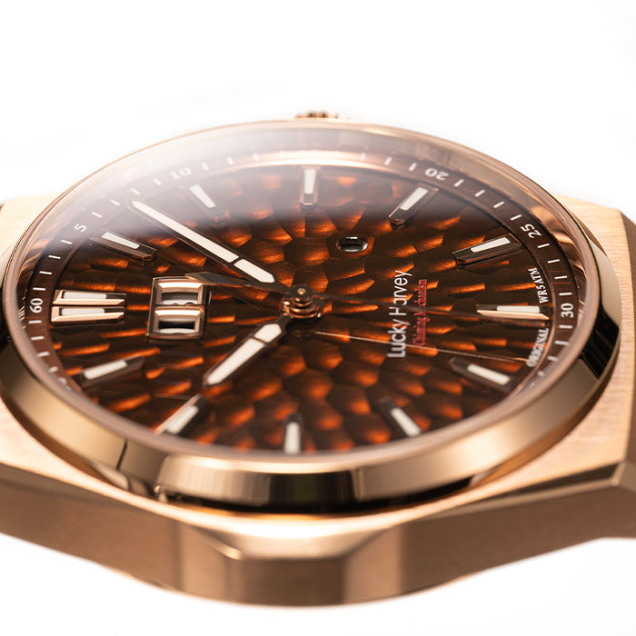 Sound Of Nature Big Date Rose Gold Hammer Chiming Limited Edition Automatic Watch