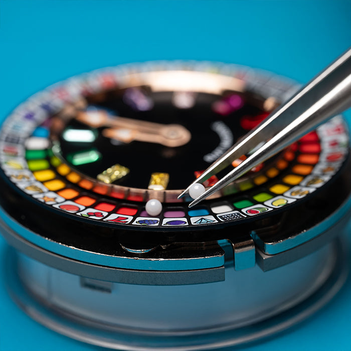 Casino Series Black Slots Machine Limited Edition Automatic Watch