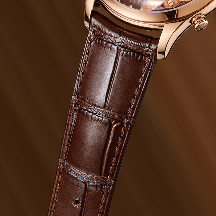 Craftmanship Series Rose Gold Titanium Chiming Horse Limited Edition Automatic Watch