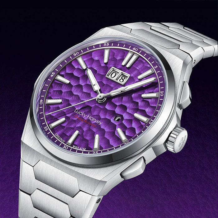 Sound Of Nature Big Date Purple Hammer Chiming Limited Edition Automatic Watch
