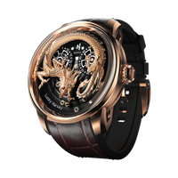 Craftsmanship Series Rose Gold Dragon Automatic Watch
