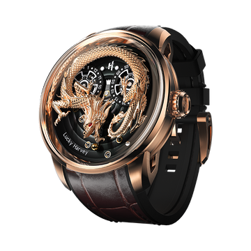 Craftsmanship Series Rose Gold Dragon Automatic Watch