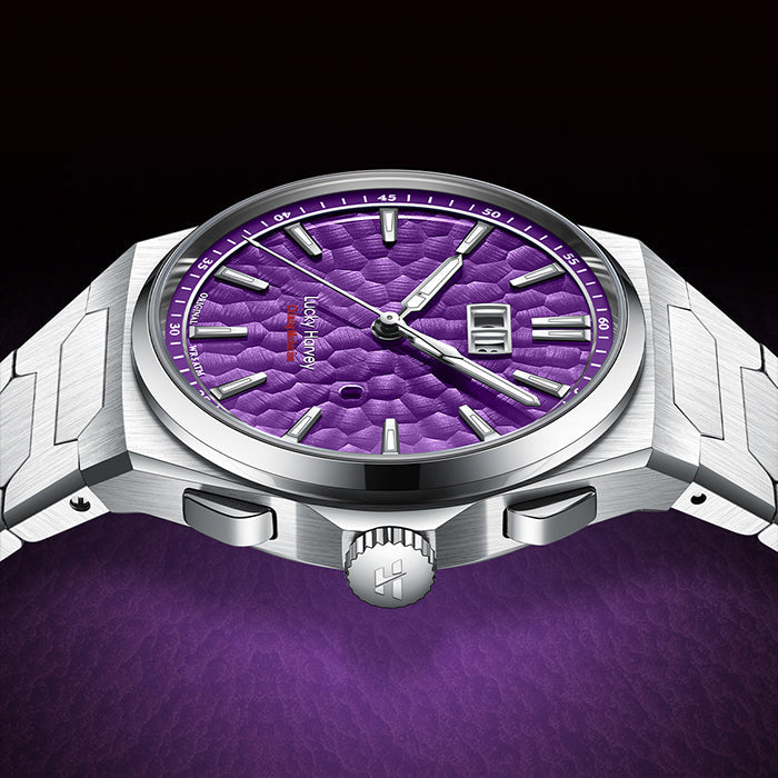 Sound Of Nature Big Date Purple Hammer Chiming Limited Edition Automatic Watch