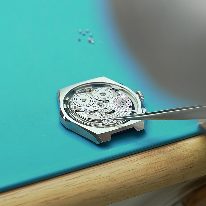 Sound Of Nature Big Date Ocean Blue Hammer Chiming Limited Edition Automatic Watch