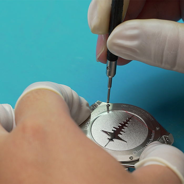 Sound Of Nature Big Date Ocean Blue Hammer Chiming Limited Edition Automatic Watch