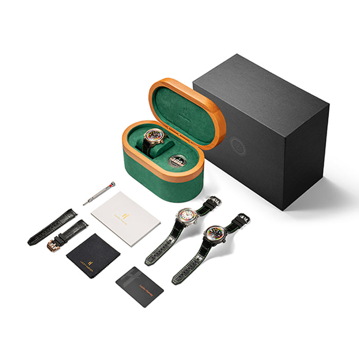 Casino Series Black Slots Machine Limited Edition Automatic Watch