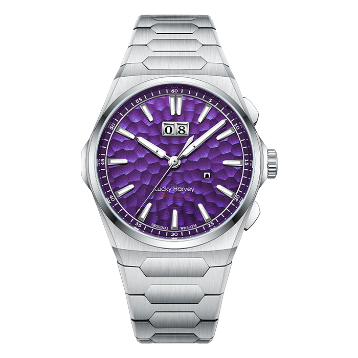 Sound Of Nature Big Date Purple Hammer Chiming Limited Edition Automatic Watch