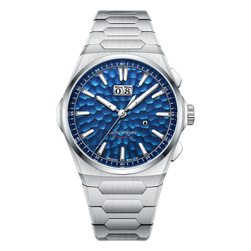 Sound Of Nature Big Date Ocean Blue Hammer Chiming Limited Edition Automatic Watch